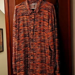 Long sleeve shirt dress